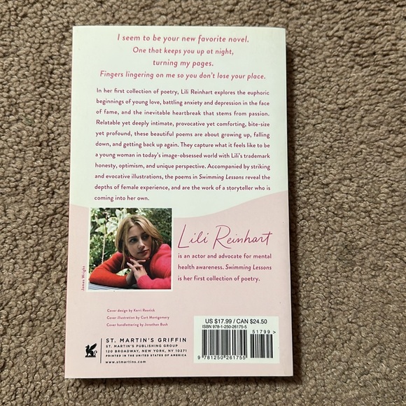 LILI REINHART Poetry Book - Picture 2 of 2